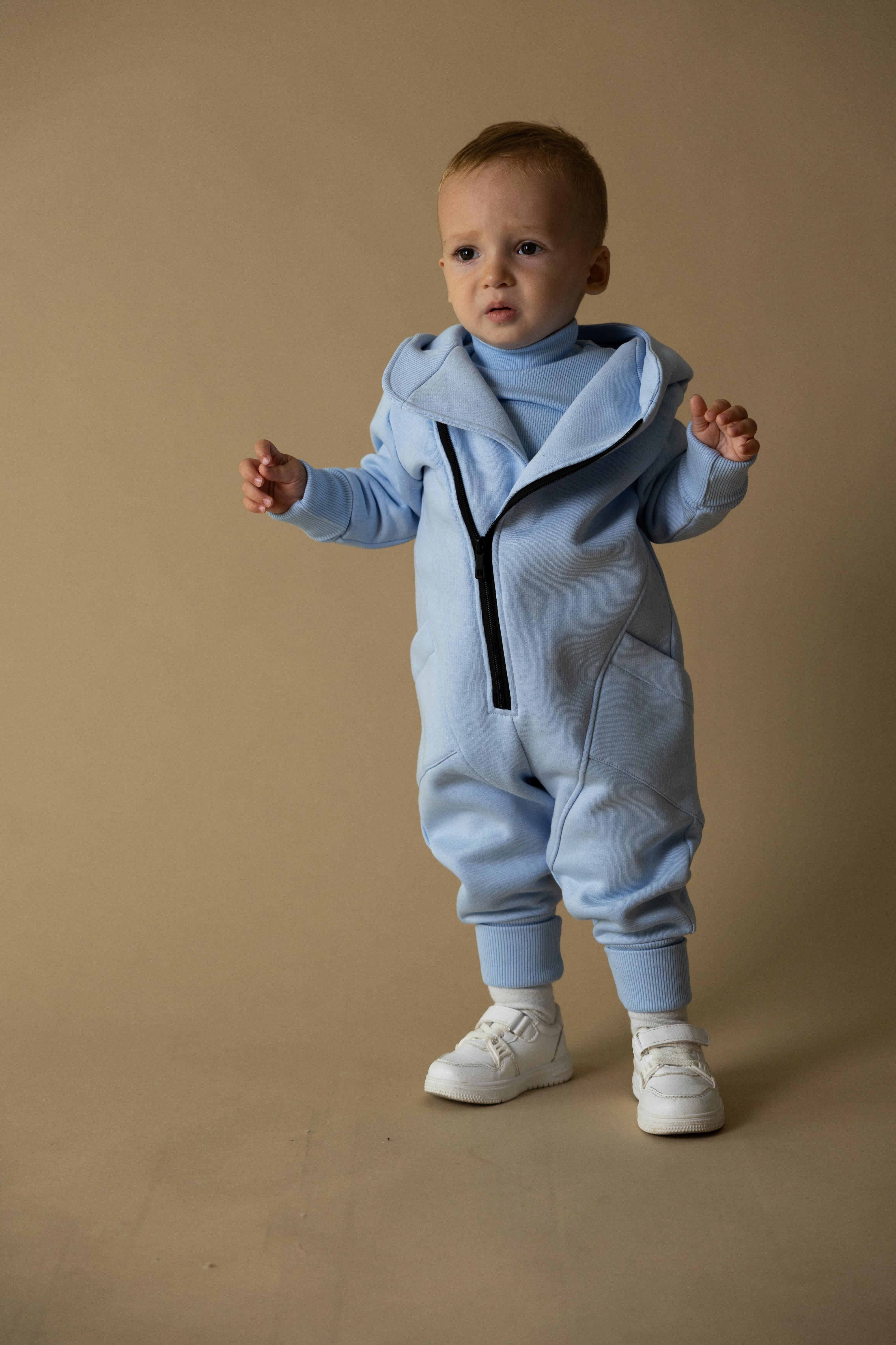 Warm Jumpsuit | Sky