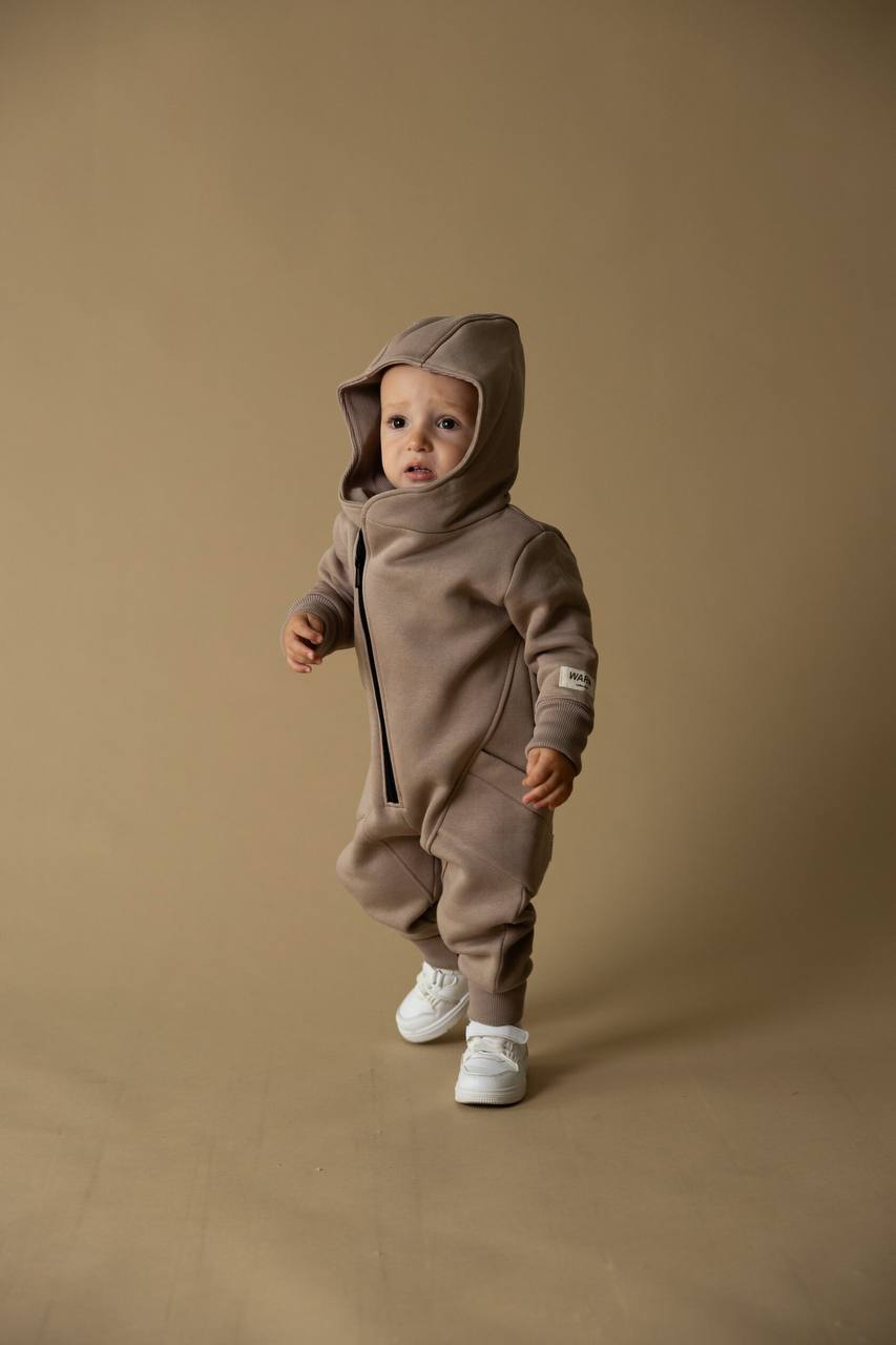 Warm Jumpsuit | Cappuccino