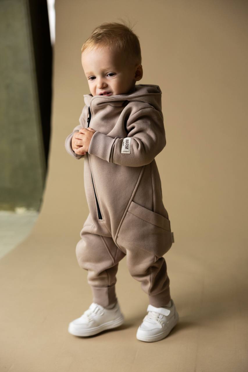 Warm Jumpsuit | Cappuccino